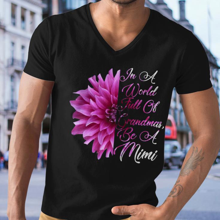 In A World Full Of Grandmas Be A Mimi Tshirt Men V-Neck Tshirt