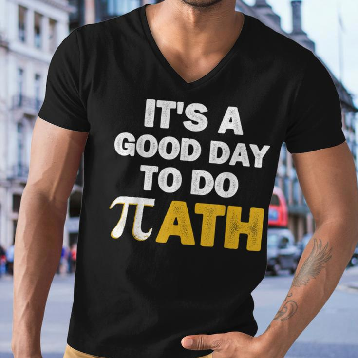 Its A Good Day To Do Math Men V-Neck Tshirt