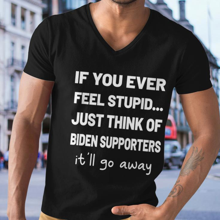 Joe Biden Funny Humor Trump 2024 Political Funny Biden Men V-Neck Tshirt
