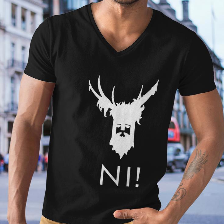 Knights Who Say Ni Men V-Neck Tshirt