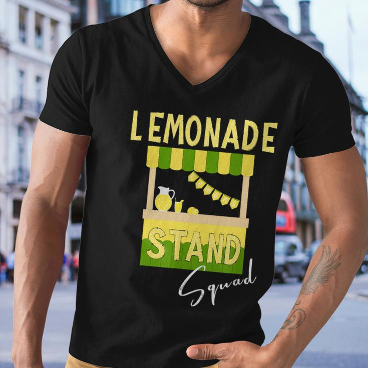 Lemonade Stand Squad Lemon Juice Drink Lover Men V-Neck Tshirt