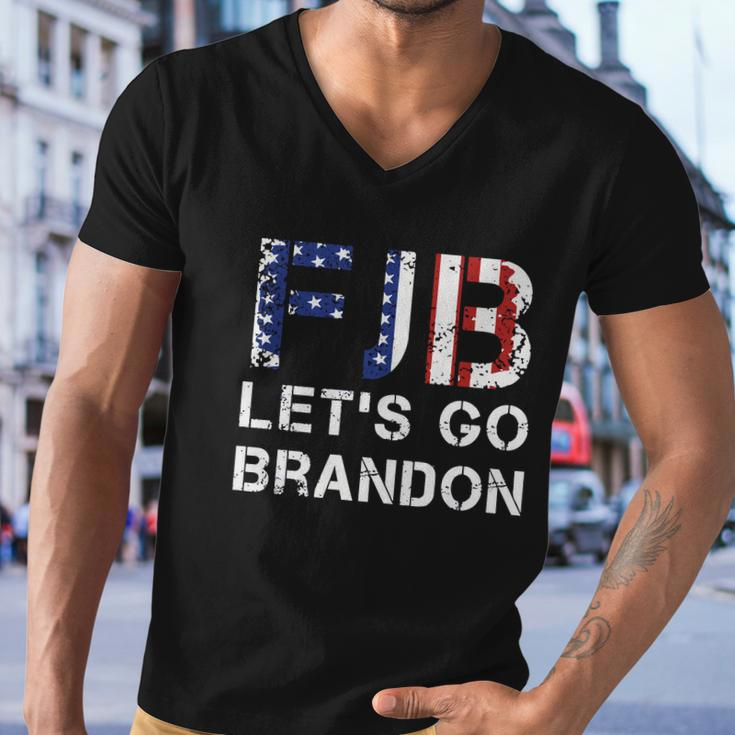 Lets Go Brandon Essential Fjb Tshirt Men V-Neck Tshirt