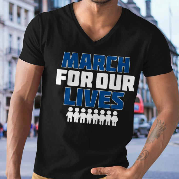 March For Our Lives Gun Control Men V-Neck Tshirt