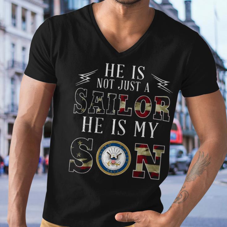 My Son Is A Sailor Men V-Neck Tshirt