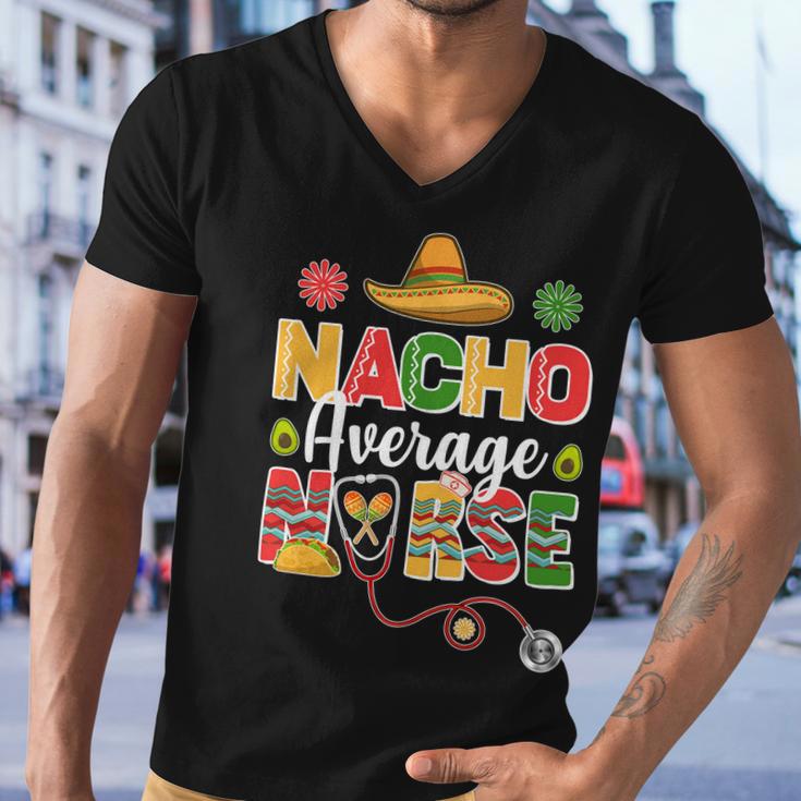 Nacho Average Nurse Cinco De Mayo Men V-Neck Tshirt