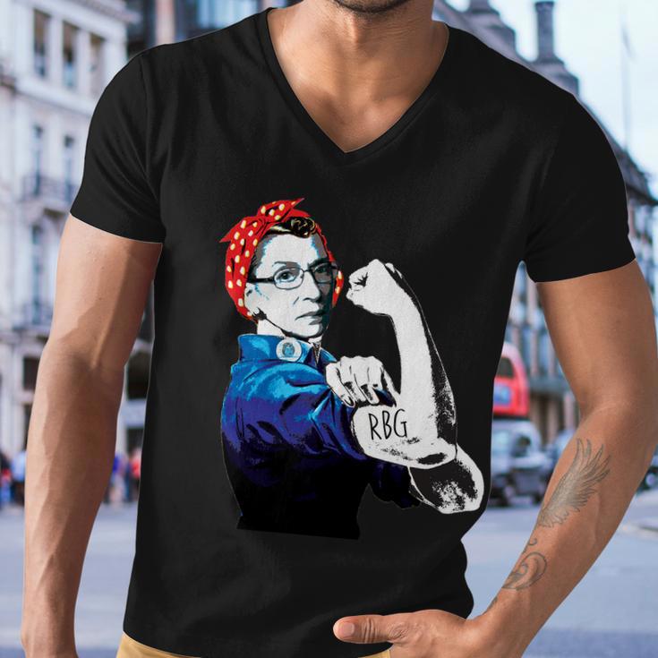 Notorious Rbg Ruth Bader Ginsburg Strong Tshirt Men V-Neck Tshirt