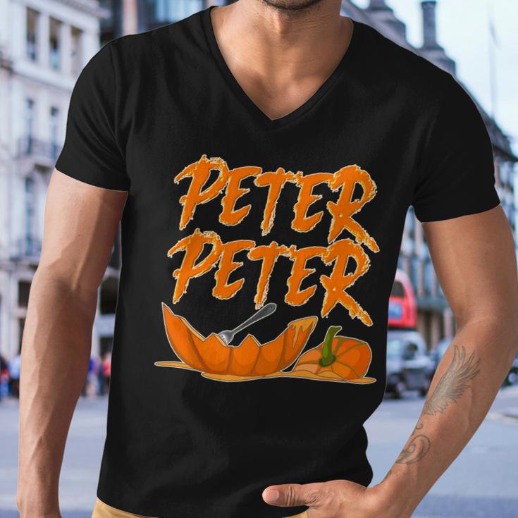 Peter Peter Pumpkin Eater Tshirt Men V-Neck Tshirt