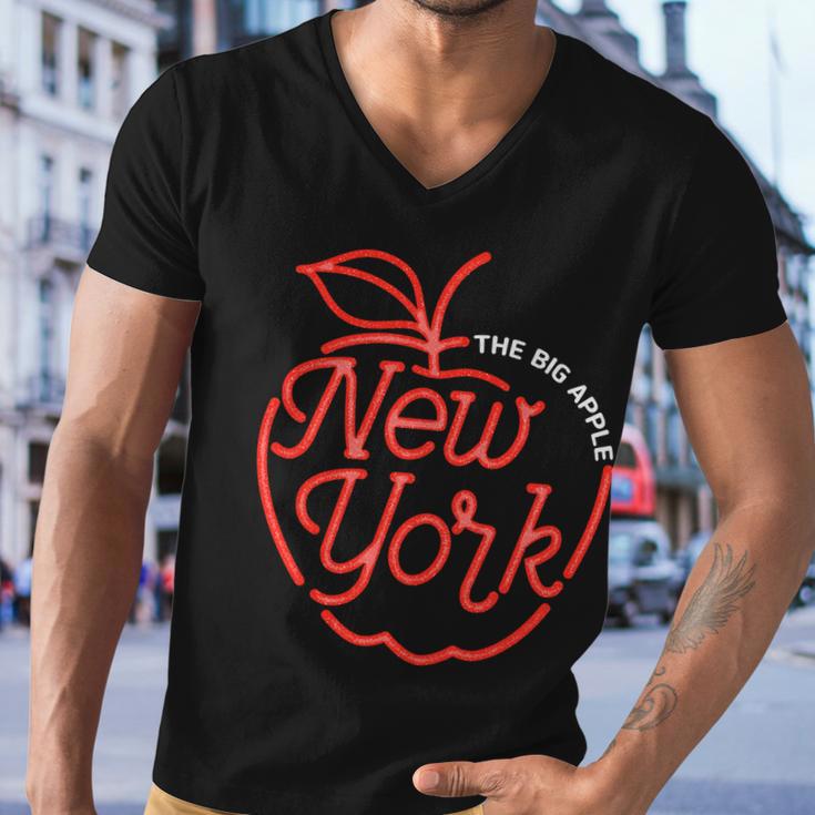 The Big Apple New York Men V-Neck Tshirt