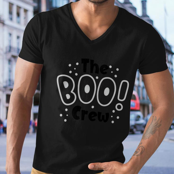 The Boo Crew Halloween Quote Men V-Neck Tshirt
