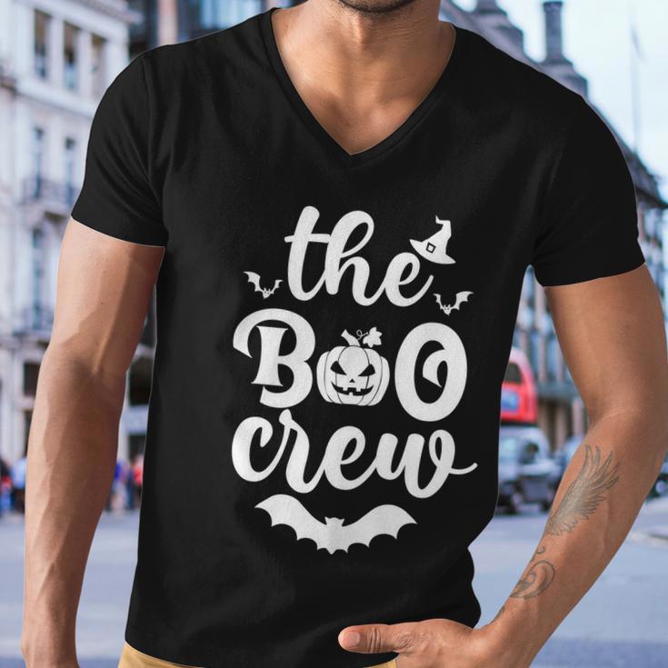 The Boo Crew Halloween Quote Men V-Neck Tshirt