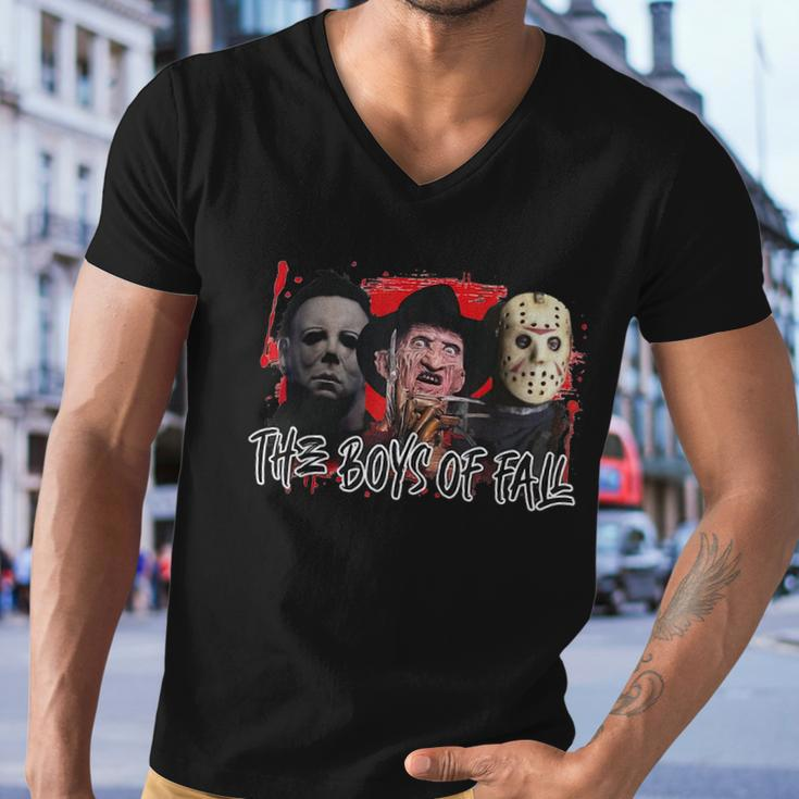 The Boys Of Fall Horror Movies Novelty Graphic Men V-Neck Tshirt