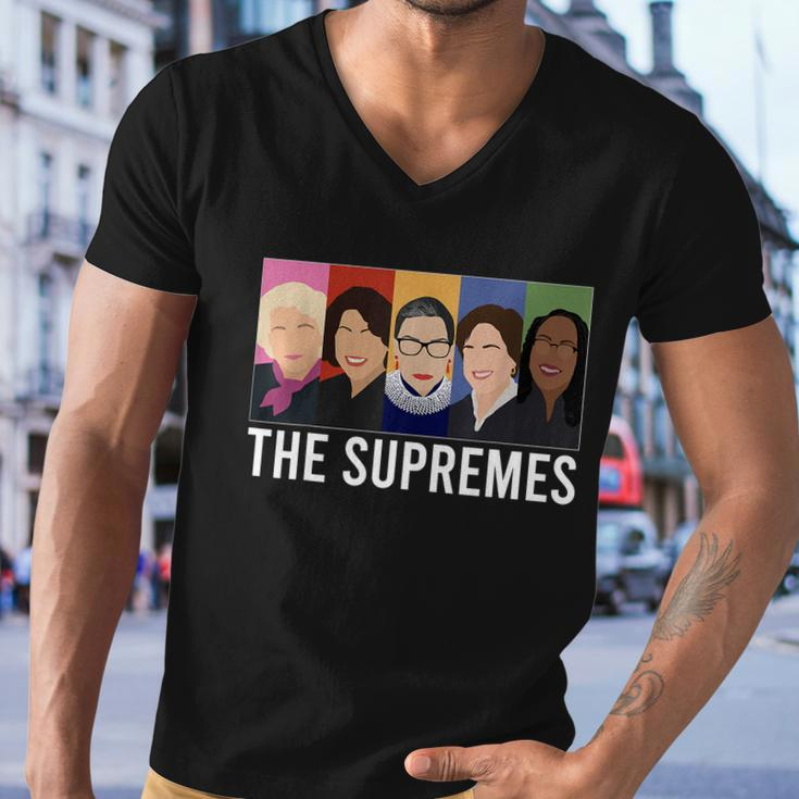 The Supremes Ketanji Brown Jackson Rbg Sotomayor Cute Men V-Neck Tshirt