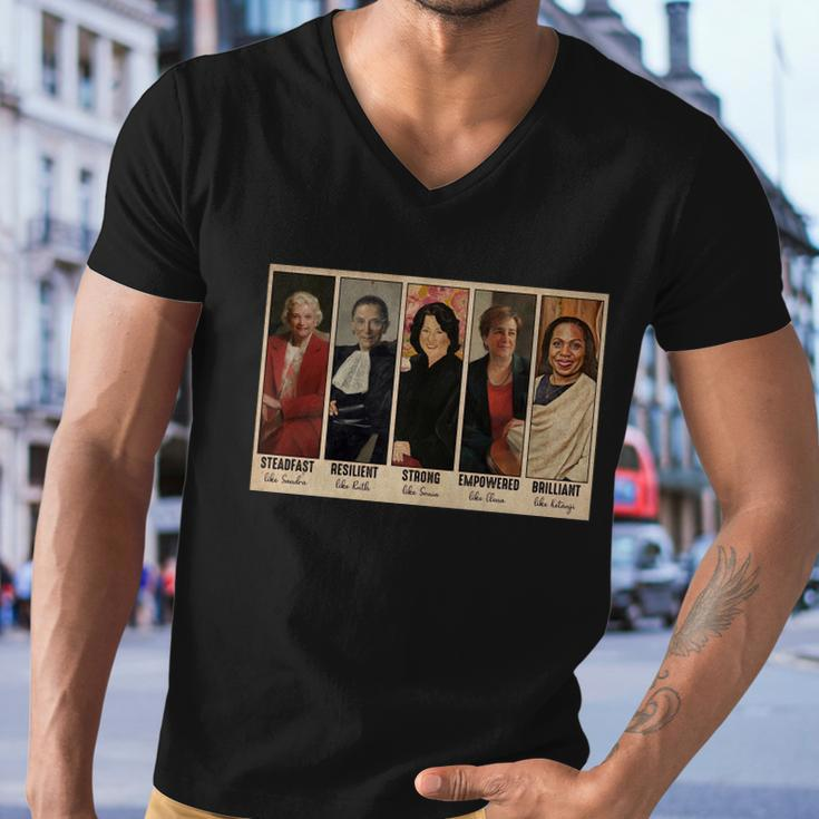 The Supremes Ketanji Brown Jackson Rbg Sotomayor Cute Men V-Neck Tshirt