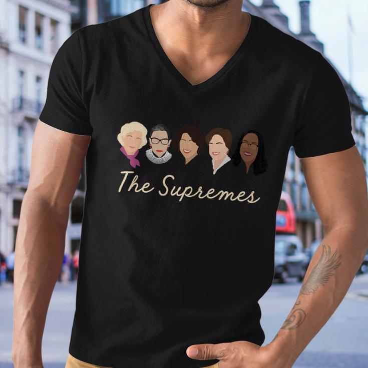 The Supremes Ketanji Brown Jackson Rbg Sotomayor Cute Men V-Neck Tshirt