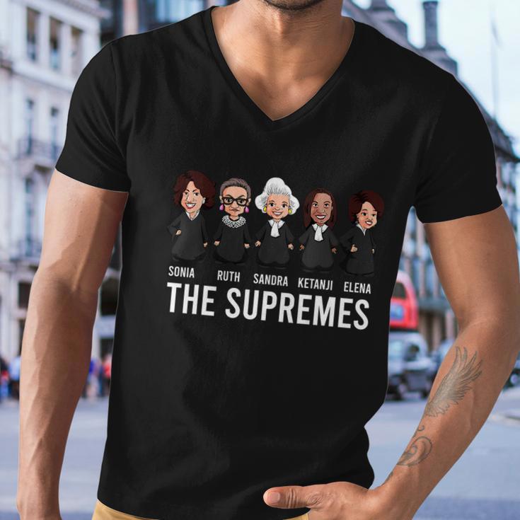 The Supremes Ketanji Brown Jackson Rbg Sotomayor Cute Tshirt Men V-Neck Tshirt