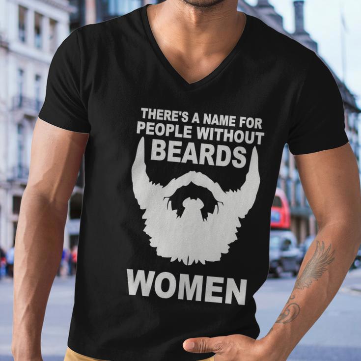 Theres A Name For People Without Beards Men V-Neck Tshirt