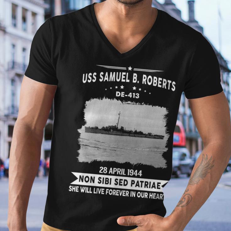 Uss Samuel B Roberts De Men V-Neck Tshirt