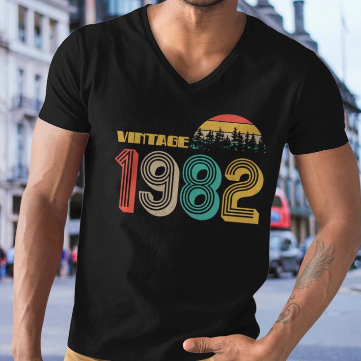 Vintage 1982 Sun Wilderness 40Th Birthday V3 Men V-Neck Tshirt