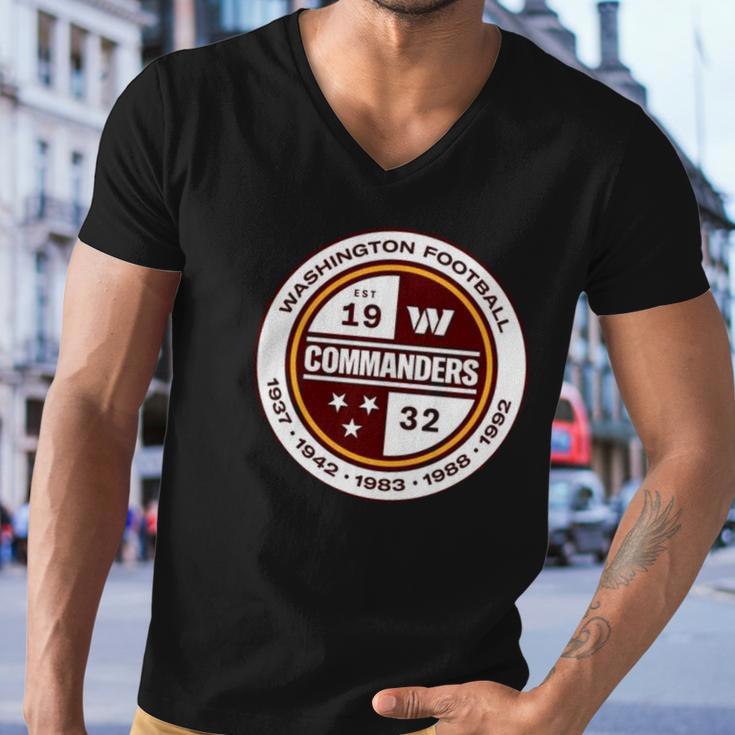 Washington Commanders Football Lovers Gifts Men V-Neck Tshirt