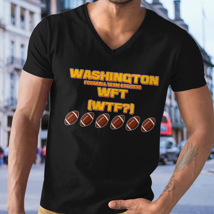 Washington Football Team Est 1932 Wft Wtf Tshirt Men V-Neck Tshirt