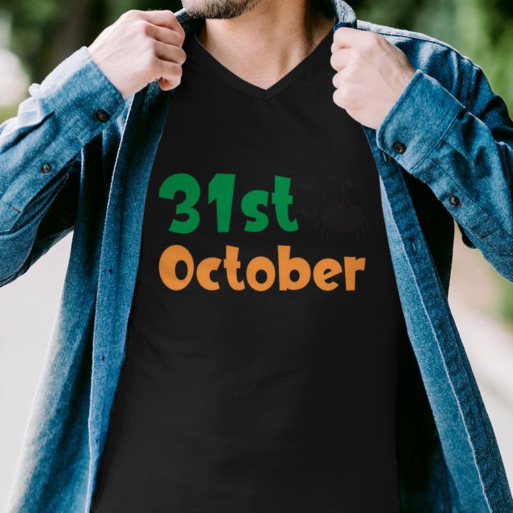 31St October Funny Halloween Quote Men V-Neck Tshirt