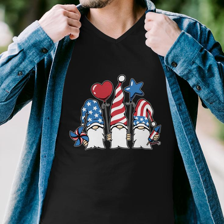 4Th Of July Gnomes Shirts Women Outfits For Men Patriotic Men V-Neck Tshirt