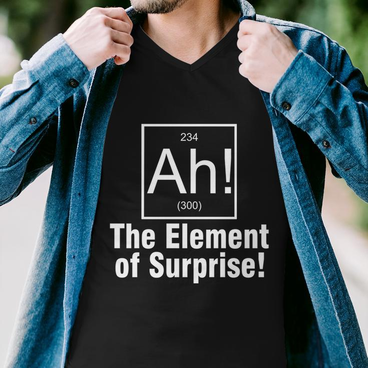 Ah The Element Of Surprise Tshirt Men V-Neck Tshirt