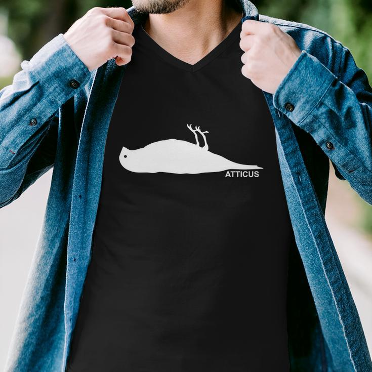 Atticus Crow Logo Men V-Neck Tshirt