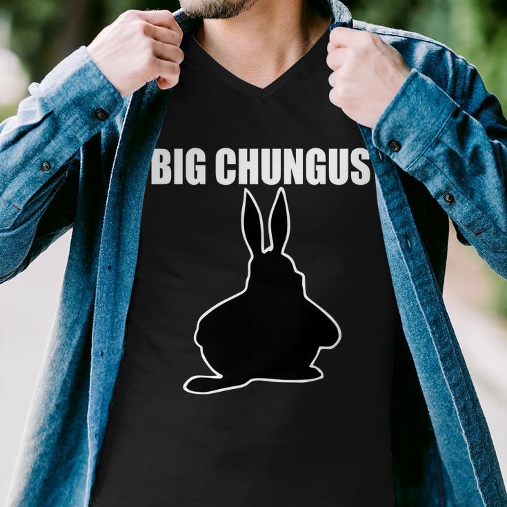 Big Chungus Funny Meme Men V-Neck Tshirt