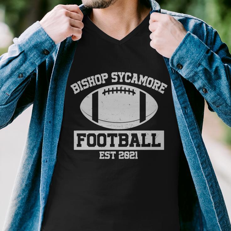 Bishop Sycamore Football Est 2021 Logo Tshirt Men V-Neck Tshirt