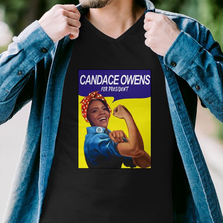 Candace Owens For President Men V-Neck Tshirt