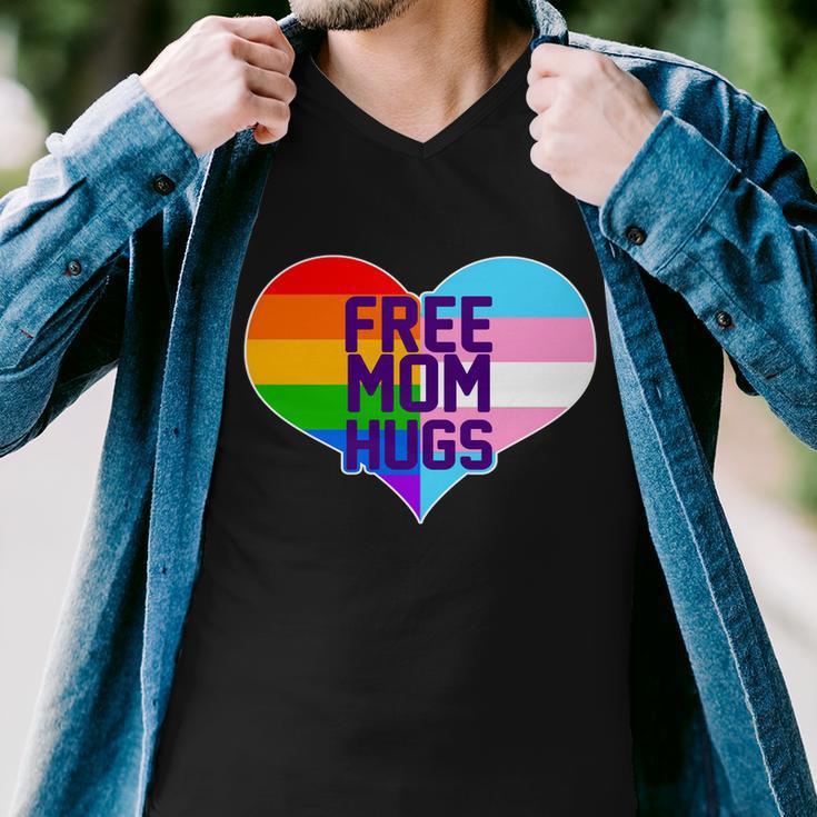 Free Mom Hugs Lgbt Support V2 Men V-Neck Tshirt