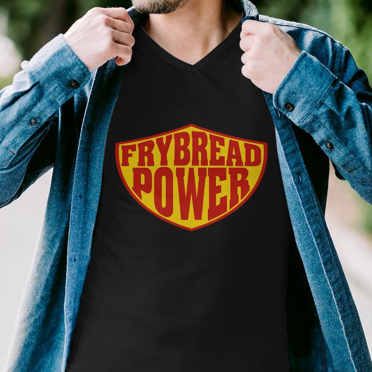 Frybread Power Tshirt Men V-Neck Tshirt