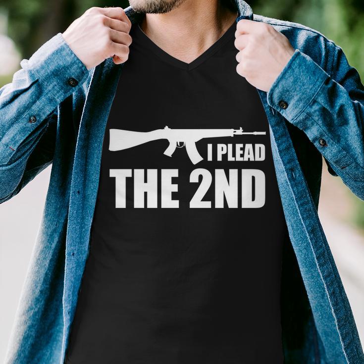 I Plead The Second Men V-Neck Tshirt