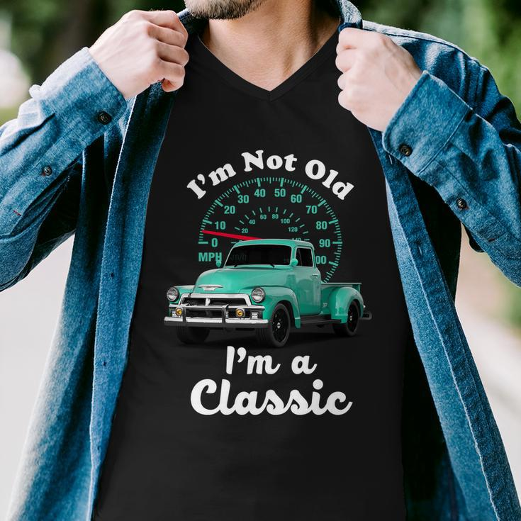 Im Not Old Im A Classic Vintage Car Tshirt Men V-Neck Tshirt