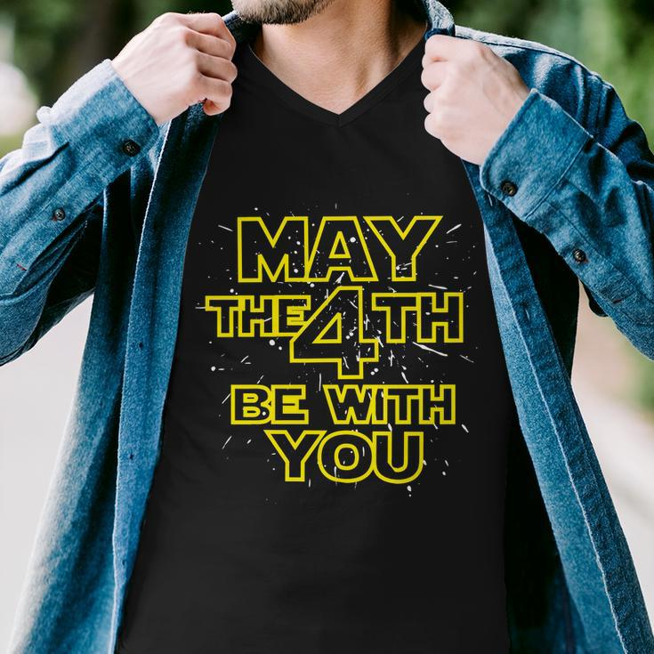 May The 4Th Be With You Tshirt Men V-Neck Tshirt