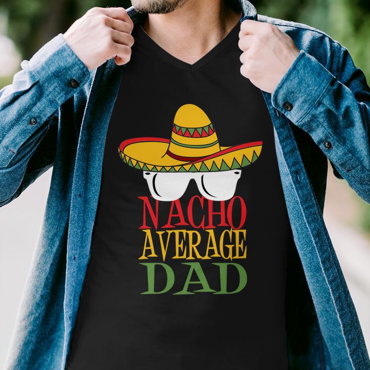 Nacho Average Dad V2 Men V-Neck Tshirt