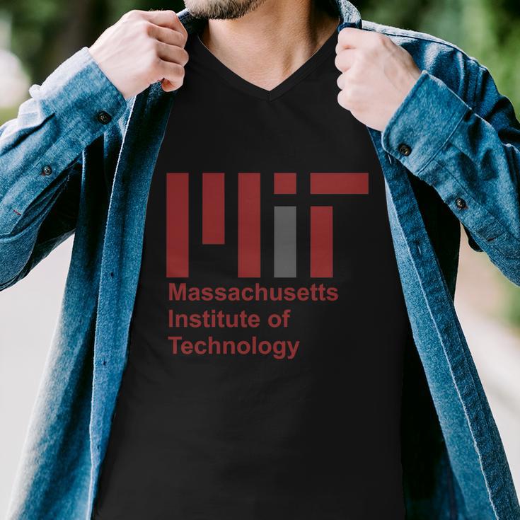 New Massachusetts Institute Of Technology Men V-Neck Tshirt