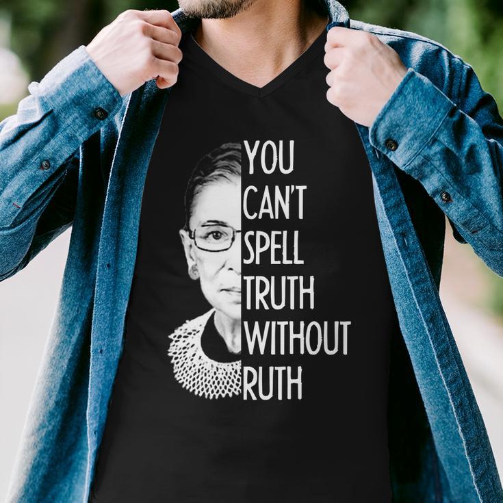 Notorious Rbg You Cant Spell Truth Without Ruth Men V-Neck Tshirt