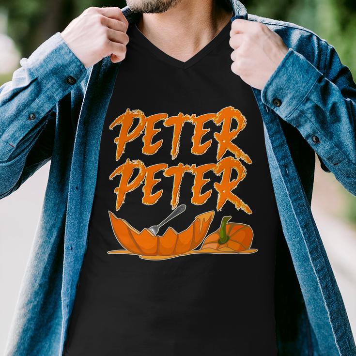 Peter Peter Pumpkin Eater Tshirt Men V-Neck Tshirt