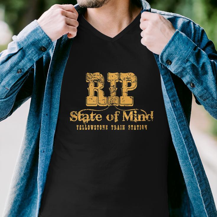 Rip State Of Mind Tshirt Men V-Neck Tshirt