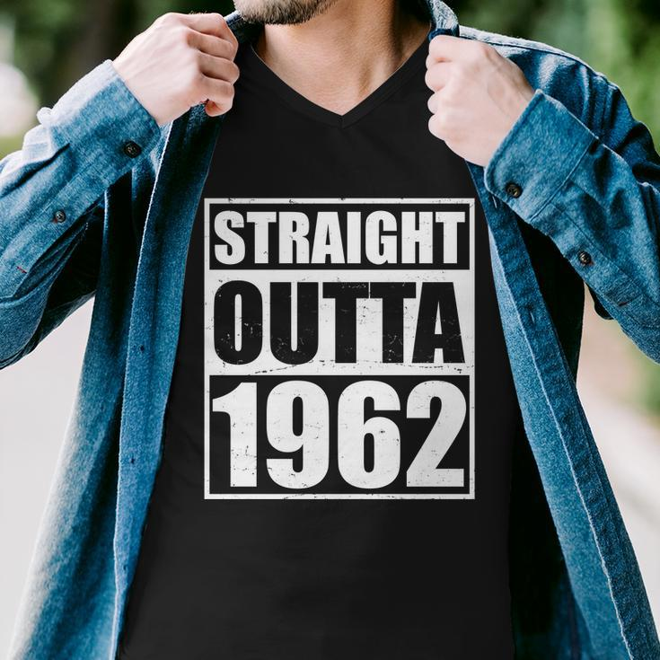 Straight Outta 1962 60Th Birthday Men V-Neck Tshirt
