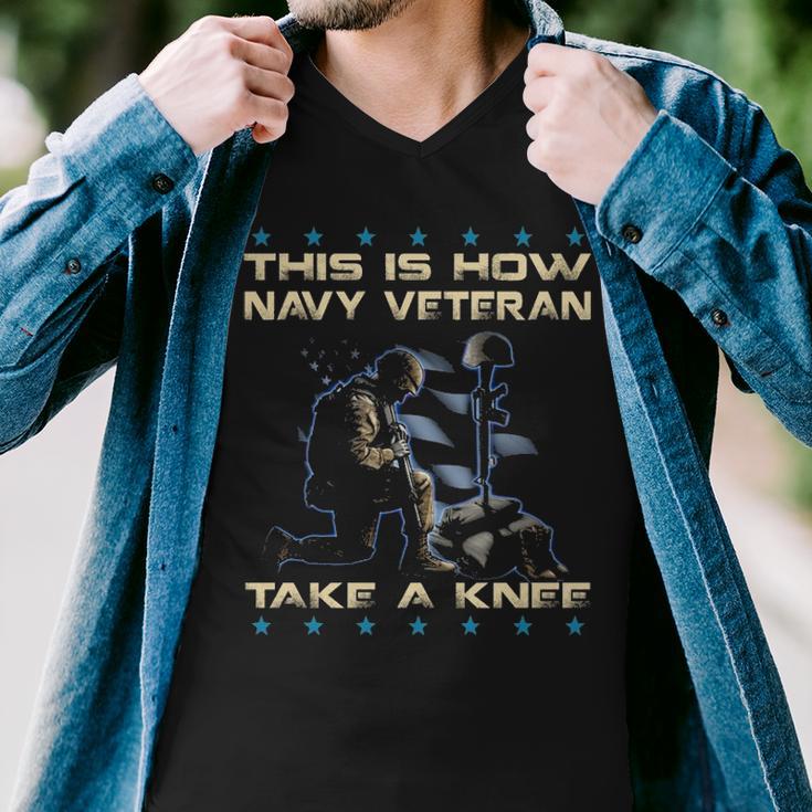 Take A Knee Men V-Neck Tshirt