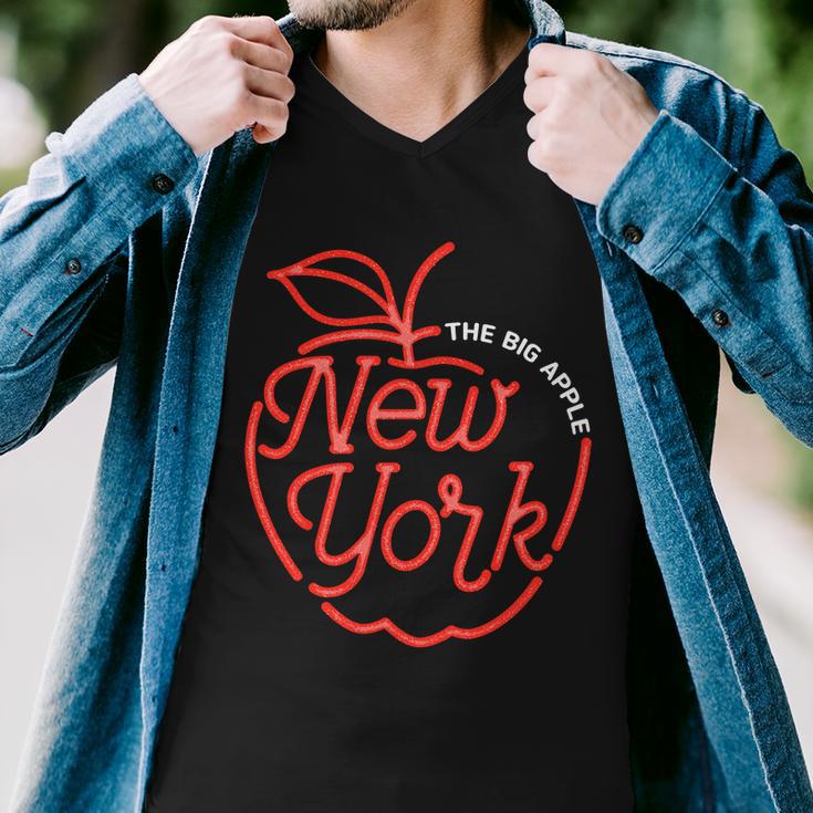 The Big Apple New York Men V-Neck Tshirt