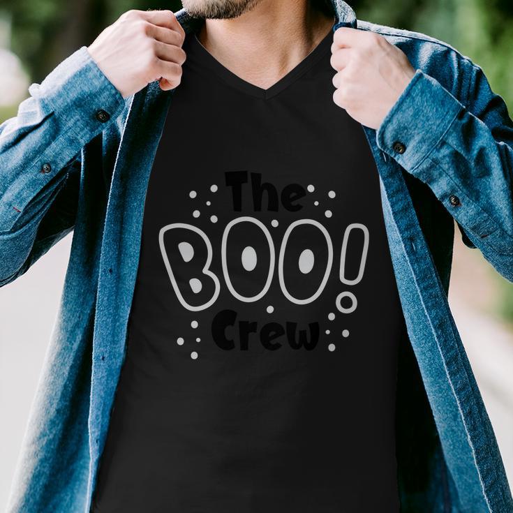 The Boo Crew Halloween Quote Men V-Neck Tshirt