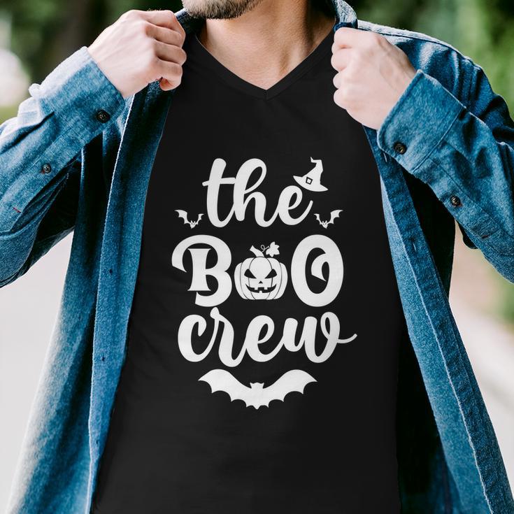 The Boo Crew Halloween Quote Men V-Neck Tshirt