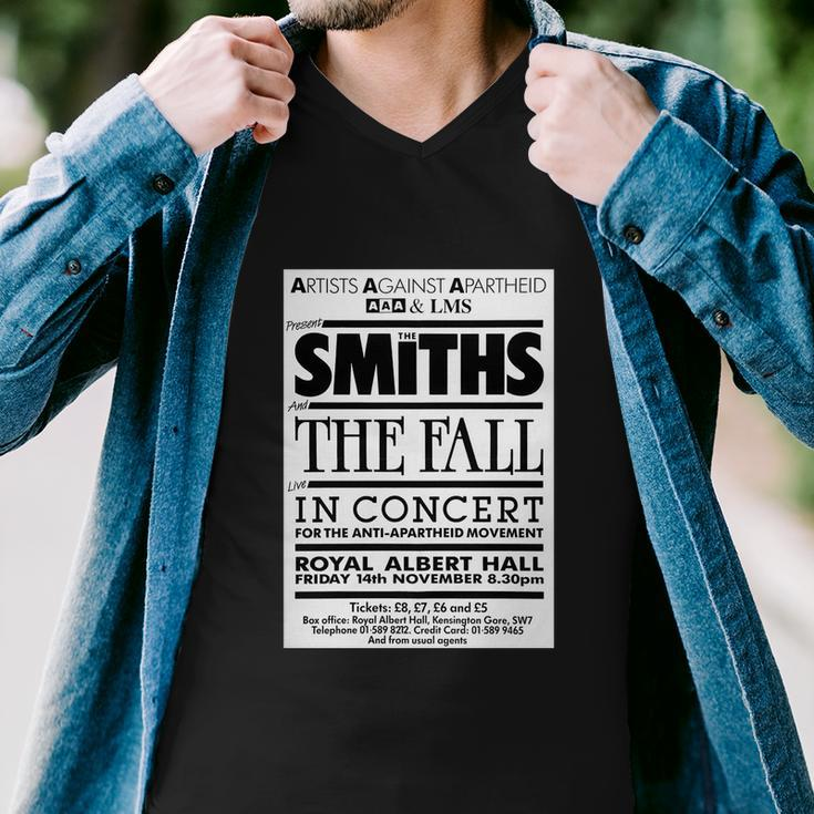 The Smiths Gig Poster Tshirt Men V-Neck Tshirt