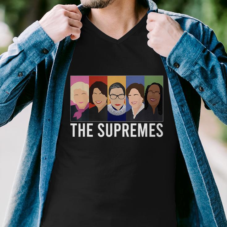 The Supremes Ketanji Brown Jackson Rbg Sotomayor Cute Men V-Neck Tshirt