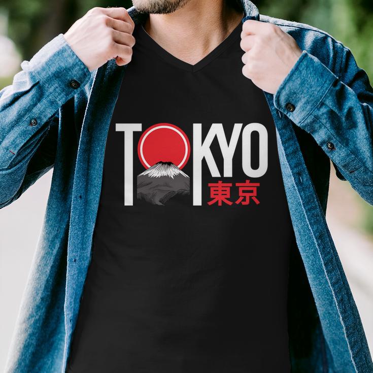 Tokyo Japan Tshirt Men V-Neck Tshirt