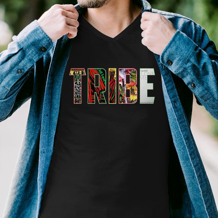 Tribe Music Album Covers Men V-Neck Tshirt